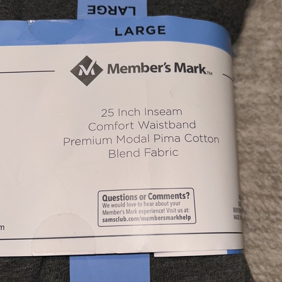 Members mark ankle leggings, brand new size LARGE - Picture 2 of 4